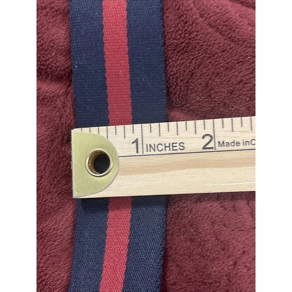 NWT‎ Torino Men's Sz 48 european ribbed striped surcingle belt navy/red Golf Dad